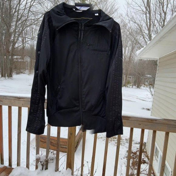 Adidas running jacket black size large - Picture 3 of 11
